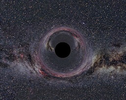 Simulated Black Hole at the Center of our Milky Way Galaxy