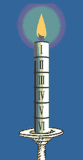 Six Period Candle
